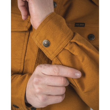 Chemise 1943 CPO Shirt Moleskin Mustard- Pike Brothers