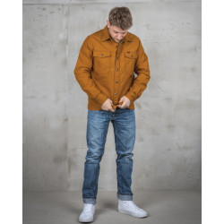 Hemd 1943 CPO Shirt Moleskin Mustard – Pike Brothers 2