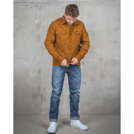 Chemise 1943 CPO Shirt Moleskin Mustard- Pike Brothers