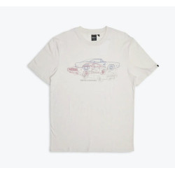 ORGANIC COTTON T-SHIRT CHARGER TEE WHITE - Deus Ex Machina