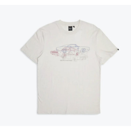 T-SHIRT BIO-BAUMWOLLE CHARGER TEE WHITE – Deus Ex Machina