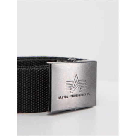 Gürtel Heavy Duty Belt 4 cm Black - Alpha Industries