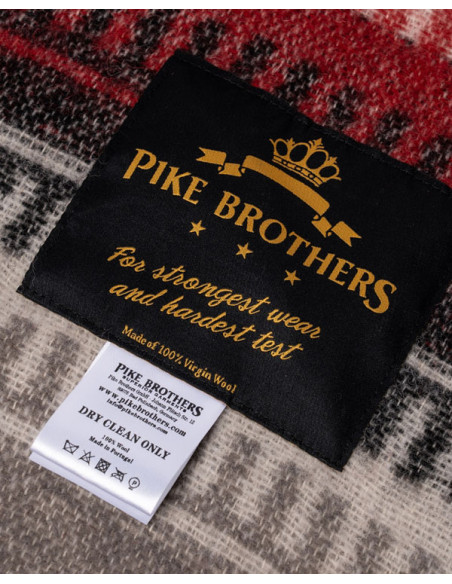 Orilla Grey Wool Plaid Blanket – Pike Brothers