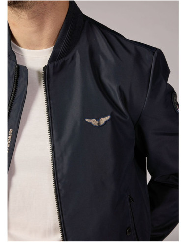 CREW AIRJET JACKET Navy Blue - Patrouille de...