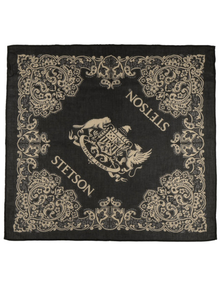 Bandana Cotton Schwarz - Stetson