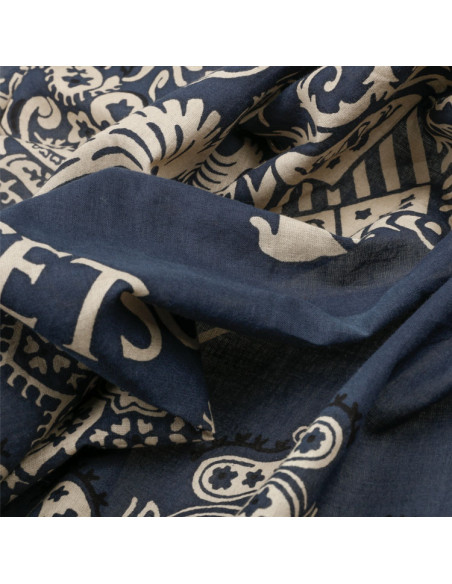 Cotton Bandana Scarf Blue - Stetson