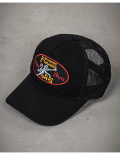 Mütze 1972 Trucker Cap No Monkey Business Black - Pike...