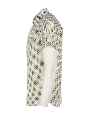 Chemise 1957 Beach Shirt High Tide White - Pike...