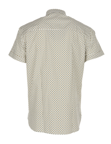 1957 Beach Shirt High Tide White - Pike Brothers