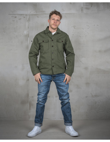 Baumwollhemd 1962 OG-107 Shirt olivgrün - Pike...