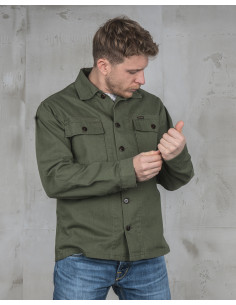 Katoenen Hemd 1962 OG-107 Shirt olijfgroen - Pike Brothers
