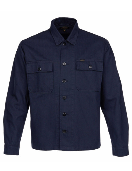 Cotton Shirt 1962 OG-107 Shirt Navy Blue - Pike Brothers