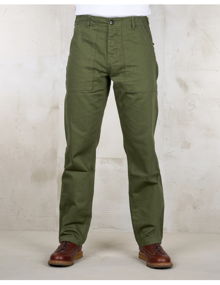 Hose 1962 OG-107 khaki - Fatigue Pants Olive Drab Pike Brothers