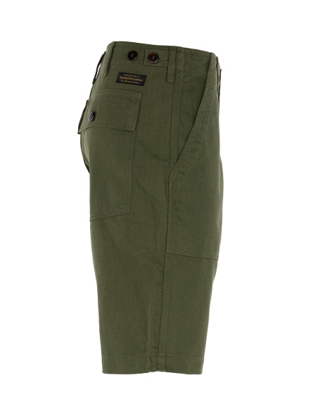 1962 OG-107 Cotton Shorts Olive Drab - Pike Brothers