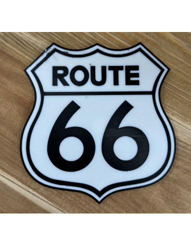 Dekorationsschild Route 66