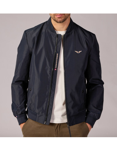 BLOUSON CREW AIRJET Navy Blue - Patrouille de...