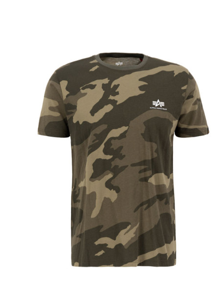 Basic Small Logo Camo T-shirt - Alpha Industries