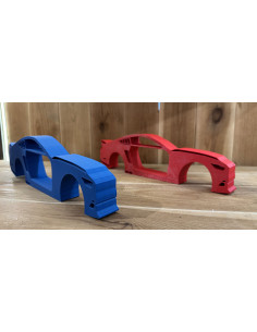 3D-Profil Ford Mustang Rot 2