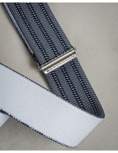 Bretels 1927 Harvester Braces grey - Pike Brothers