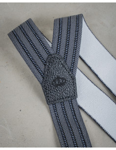Hosenträger 1927 Harvester Braces Grey - Pike Brothers 2