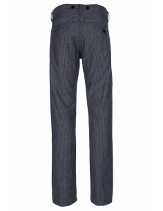 Summer linen/cotton trousers with grey stripes - 1942... 2