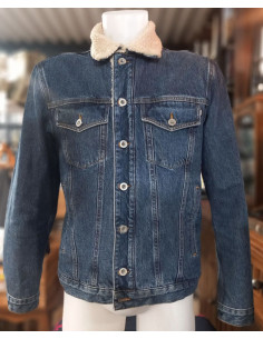 Lined Denim Jacket - Diesel - Second-Hand