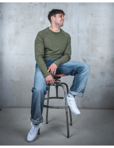 Sweat-shirt 1947 Pep Shirt Brooklyn Green -...