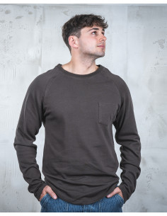 Sweatshirt 1947 Pep Shirt Bellport Grey – Pike Brothers