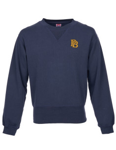 Sweatshirt 1945 Logo Sweater Navy – Pike Brothers