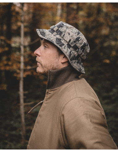 Vietnam bucket hat Tiger Stripe - 1966 Boonie...