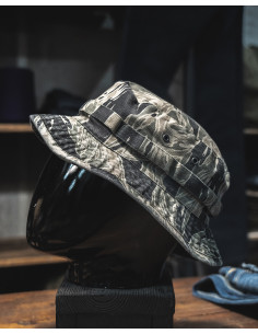 Vietnam Tiger Stripe Boonie Hat - 1966 Boonie Hat Tiger...