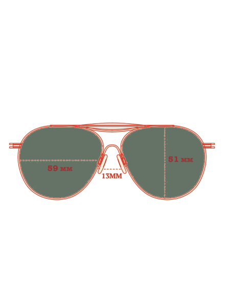 Sonnenbrille AN-6531 Confort Cable Flying Sunglasses – Limitierte Auflage – American Optical