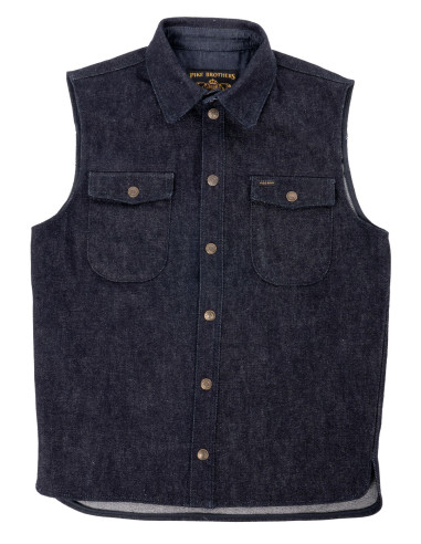 Gilet 1943 CPO 21oz Denim - Pike Brothers