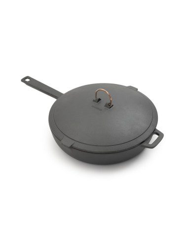 Enamelled Cast Iron Skillet - Barebones