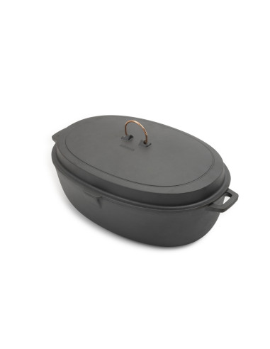 Enamelled Cast Iron Roaster - Barebones