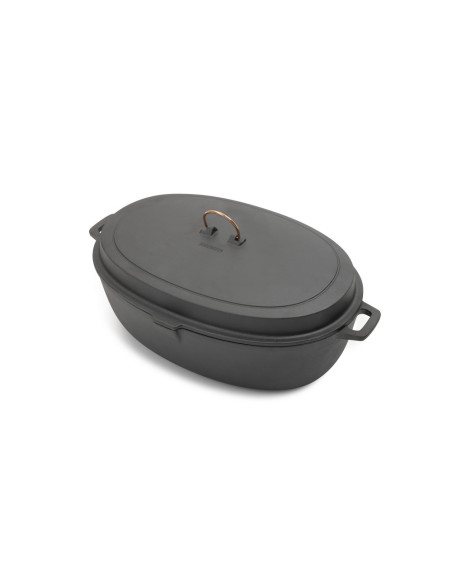 Enamelled Cast Iron Roaster - Barebones
