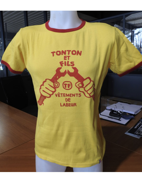 Yellow T-shirt - Tonton et Fils - Second Hand