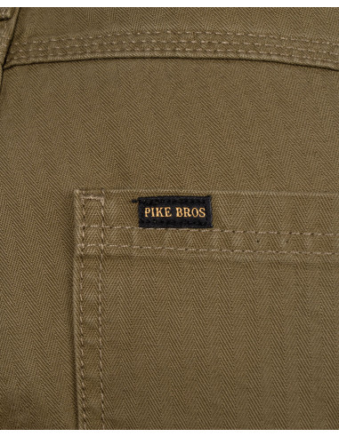 Hose 1967 Utility Trousers HBT Olive - Pike...
