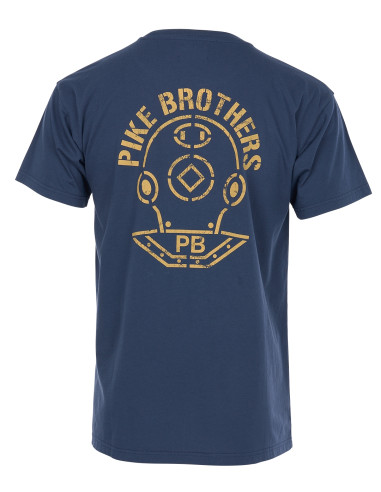 T-shirt 1969 Sports Tee Scuba Blue - Pike Brothers