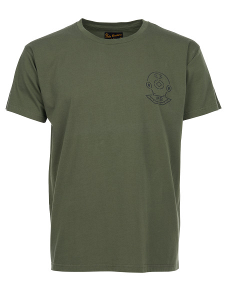 1969 Sports Tee Scuba Green - Pike Brothers