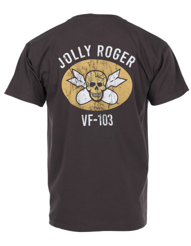 T-shirt 1969 Sports Tee Jolly Roger Black -...