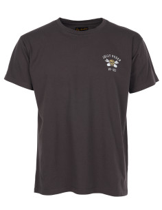 T-shirt 1969 Sports Tee Jolly Roger Black - Pike Brothers