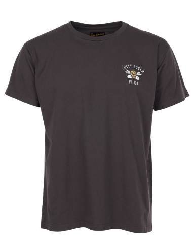 T-shirt 1969 Sports Tee Jolly Roger Black -...