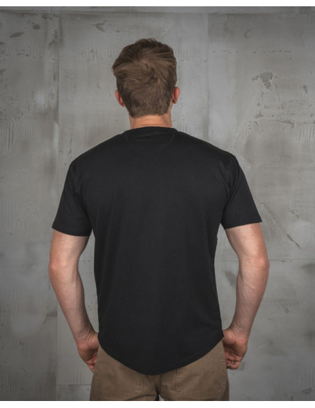 Henley  1963 Roadie Shirt Short Sleeve Texas Black - Pike Brothers