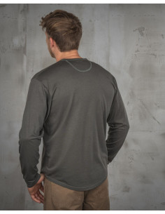 Maglia Henley 1963 Roadie a maniche lunghe Texas Green -... 2