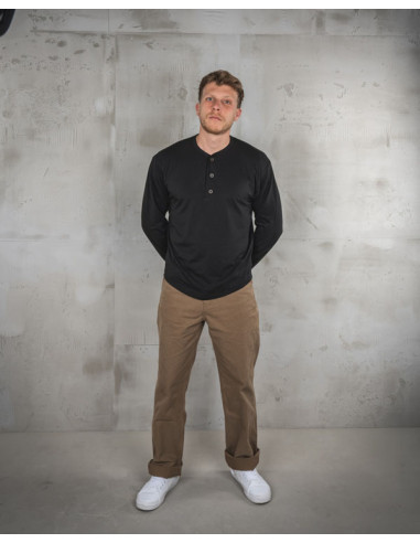 Maglia Henley 1963 Roadie Shirt Long Sleeve...