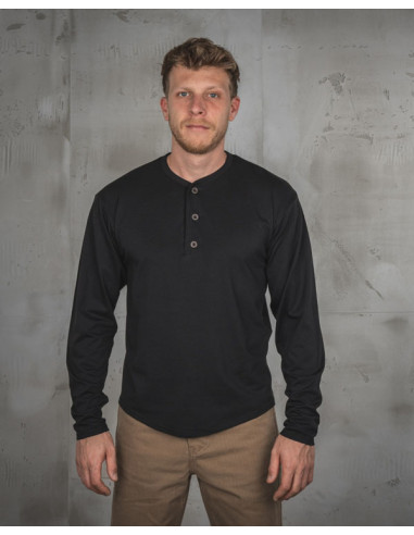 Maglia Henley 1963 Roadie Shirt Long Sleeve...