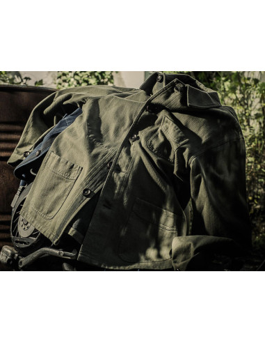 LE BOURGERON HBT Jacket - Fleurs de Bagne
