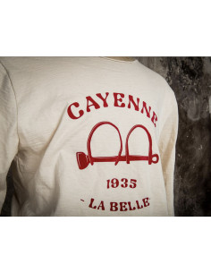 Das Strickshirt "Cayenne la Belle" - Fleurs de Bagne 2