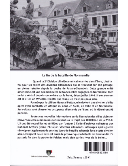 The 2nd U.S. Armored Division in the Eure – 20–25 August 1944